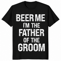 Father of groom shirt black