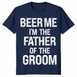Father of groom shirt navy