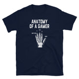 Gamer T-Shirt: Skeleton Hand WASD Design - Cuccico Design