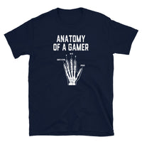 Gamer T-Shirt: Skeleton Hand WASD Design - Cuccico Design