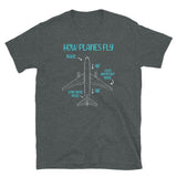Funny Aerospace Engineer T-Shirt | How Planes Fly - Cuccico Design