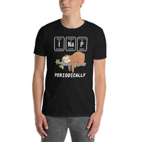 Funny Science Sloth Shirt | I Nap Periodically Tee - Cuccico Design