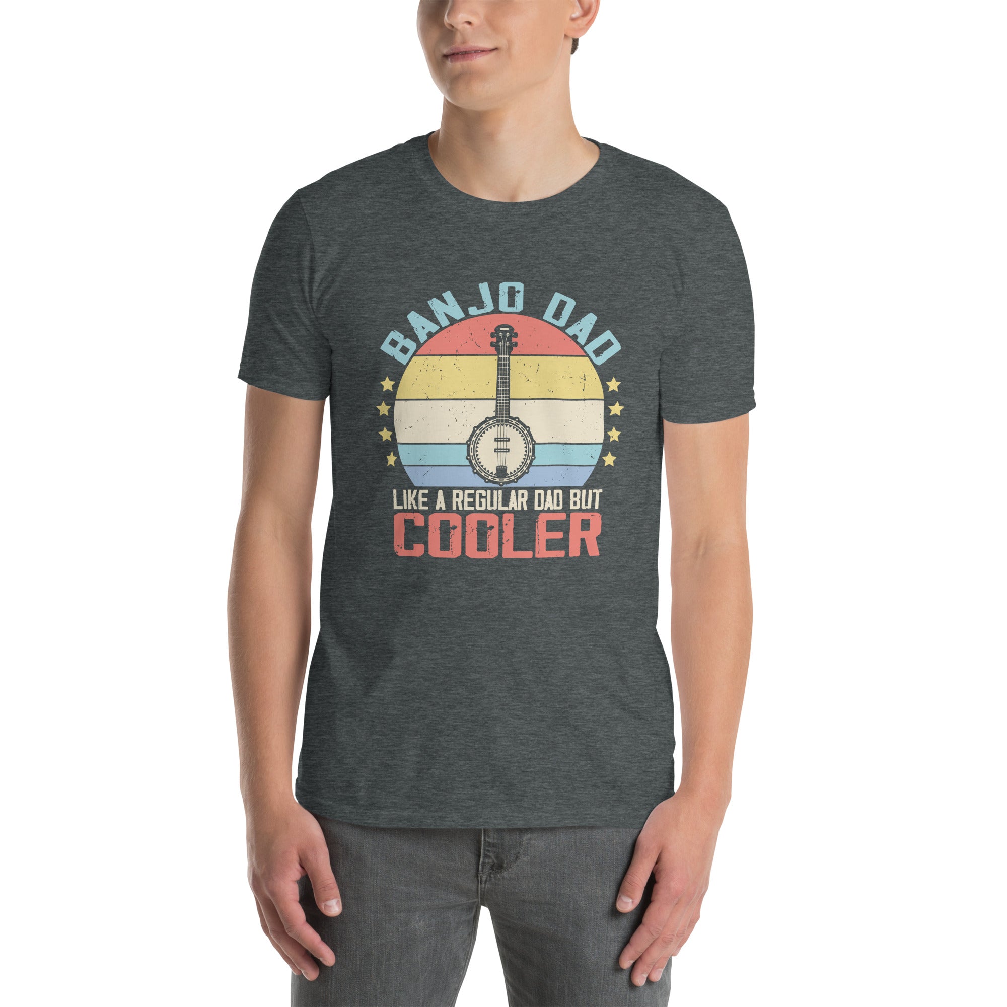 Banjo Dad Shirt - Cool Bluegrass Musician Gift T-Shirt - Cuccico Design
