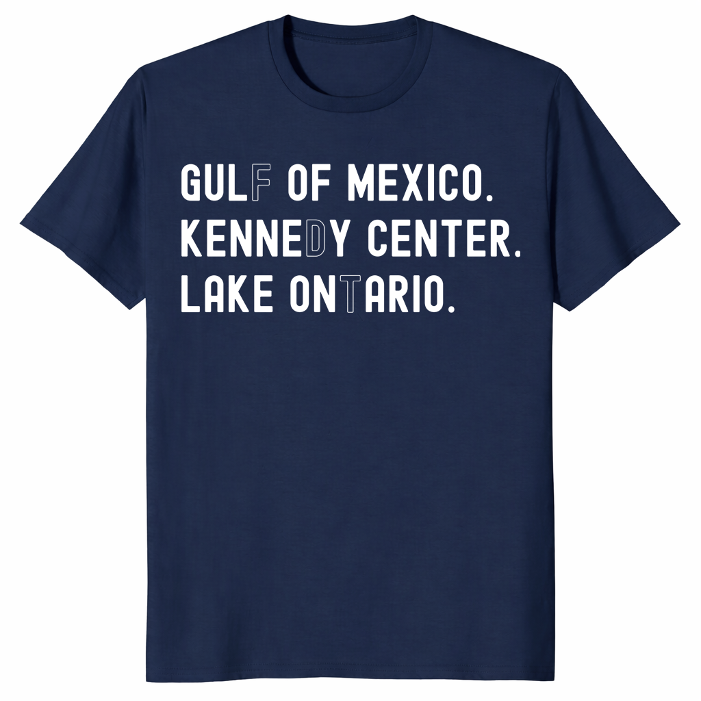 FDT protest shirt in navy