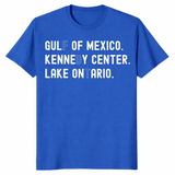 FDT protest shirt in royal blue