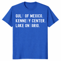 FDT protest shirt in royal blue