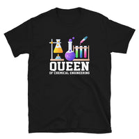 Chemical Engineering Queen T-Shirt - Engineer Gift - Cuccico Design