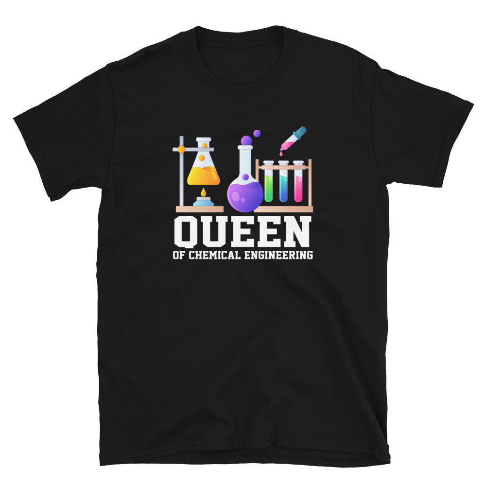Chemical Engineering Queen T-Shirt - Engineer Gift - Cuccico Design