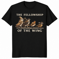 Fellowship Of The Wing shirt in black