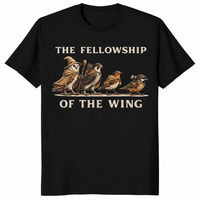 Fellowship Of The Wing shirt in black