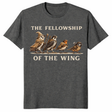 Fellowship Of The Wing shirt in dark heather
