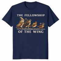 Fellowship Of The Wing shirt in navy