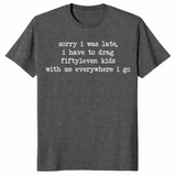Fiftyleven kids shirt in dark heather
