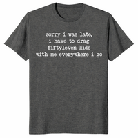 Fiftyleven kids shirt in dark heather