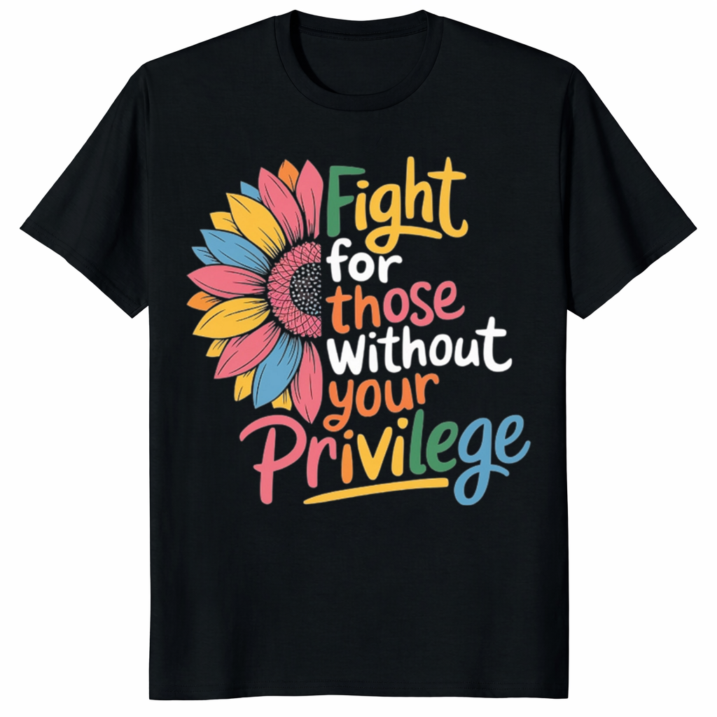 Fight For Those Without Your Privilege Shirt trending design shirt