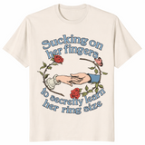 Find her ring size shirt in natural