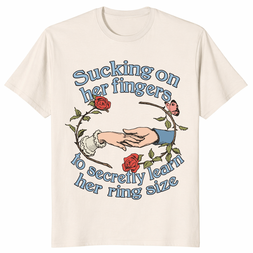 Find her ring size shirt in natural