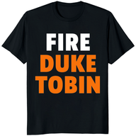 Fire Duke Tobin T-Shirt — Premium Graphic Cotton Tee | Unisex Statement Shirt by Cuccico | Cuccico