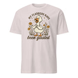 "Ice Grey Flabbersgasted Shirt with Funny Goose Meme print by Cuccico"