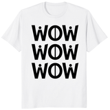 Free T-Shirt Day Wow Shirt in White by Cuccico