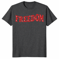 Freedom 4th of July Couple Shirt | Patriotic Matching Partner Tee | Cuccico