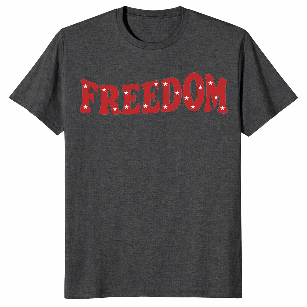 Freedom 4th of July Couple Shirt | Patriotic Matching Partner Tee | Cuccico