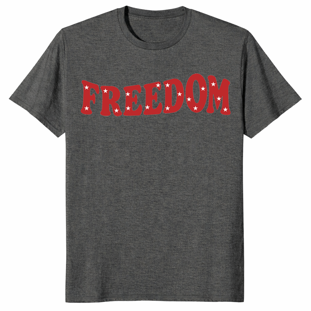 Freedom 4th of July Couple Shirt | Patriotic Matching Partner Tee | Cuccico