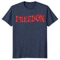 Freedom 4th of July Couple Shirt | Patriotic Matching Partner Tee | Cuccico
