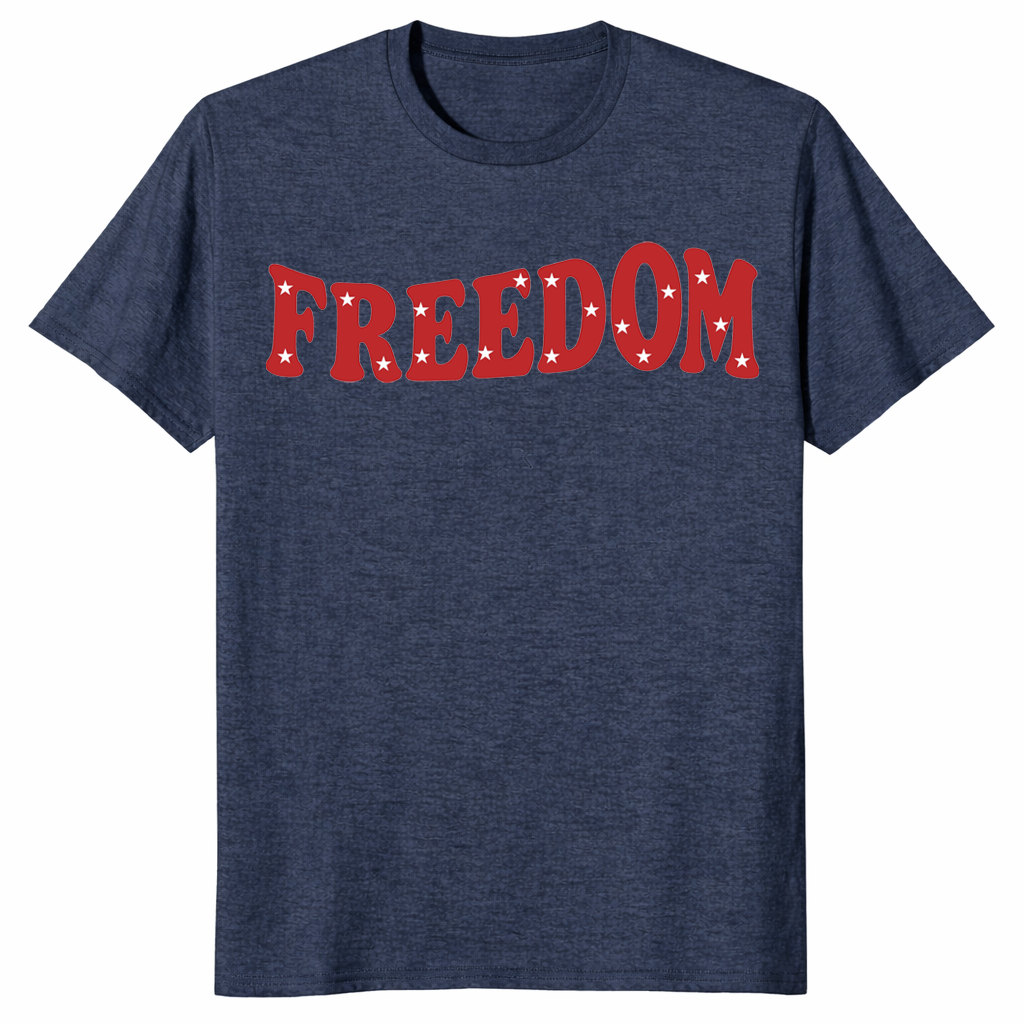 Freedom 4th of July Couple Shirt | Patriotic Matching Partner Tee | Cuccico