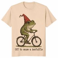 Frog meme shirt in sand