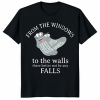 Funny nurse humor shirt “From The Windows To The Walls” for hospital staff and RNs