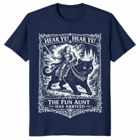 Fun aunt shirt in navy