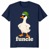 Funcle goose shirt in navy