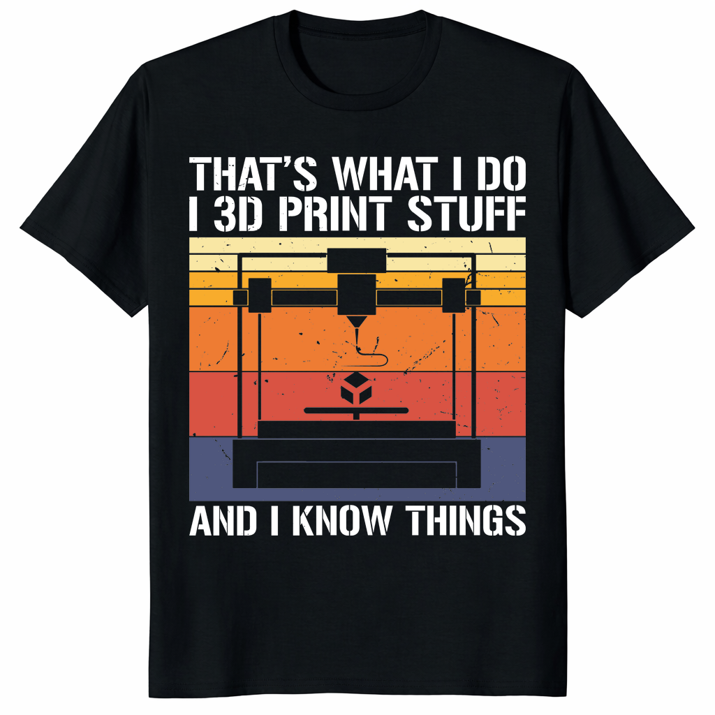 Funny 3D Printer Shirt – Tech Lover 3D Printing Gift Tee | Funny Tech T-Shirt | Cuccico