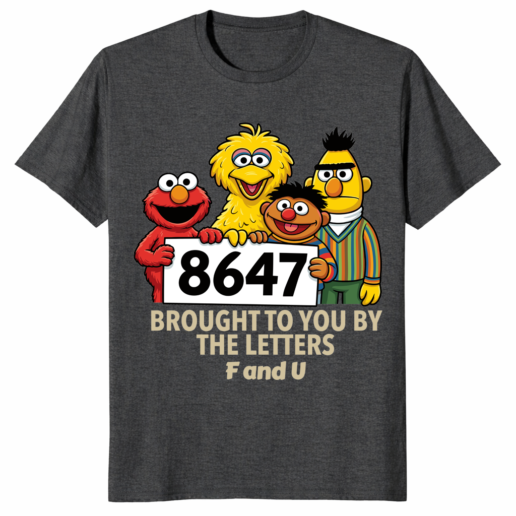 Funny Anti Trump 8647 activist shirt for protest and casual wear