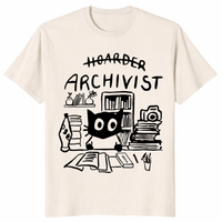 Funny Archivist Shirt in natural