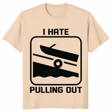 Boating humor shirt in sand for boat lovers and sailors