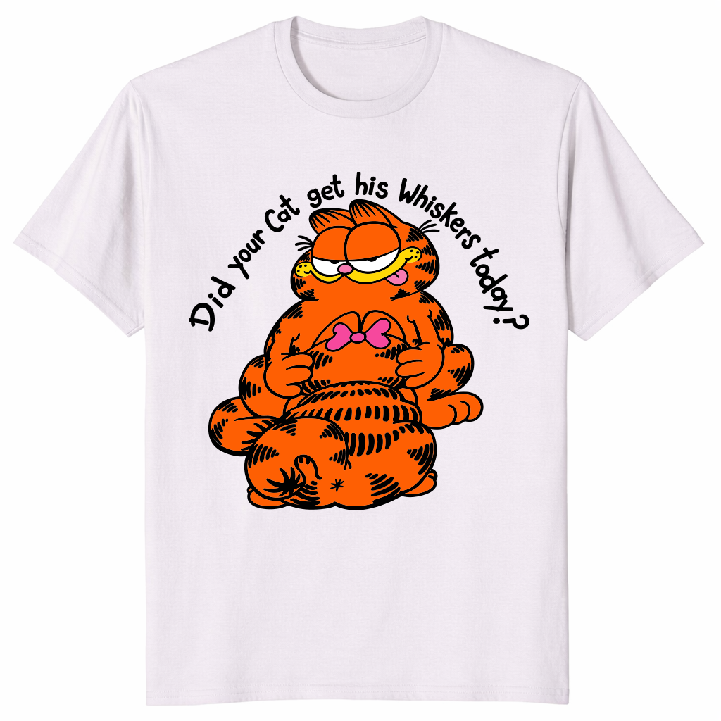Did Your Cat Get His Whiskers Today | Funny Cat Lover Gift Shirt | Cuccico