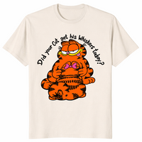 Did Your Cat Get His Whiskers Today | Funny Cat Lover Gift Shirt | Cuccico