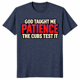 Funny cubs shirt in dark heather