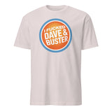 Funny Dave & Buster’s Adult Humor T-Shirt in ice grey by Cuccico, adult humor offensive tee