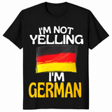 Funny german shirt in black