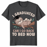 Funny graduation gift shirt worn at graduation party class of 2026