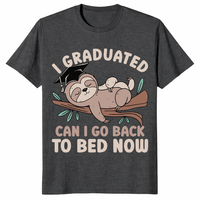 Funny graduation gift shirt worn at graduation party class of 2026
