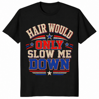 Funny Hair Would Only Slow Me Down Aerodynamic Bald Gift Tee | Cuccico