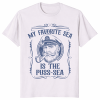 Funny inappropriate shirt in ice grey
