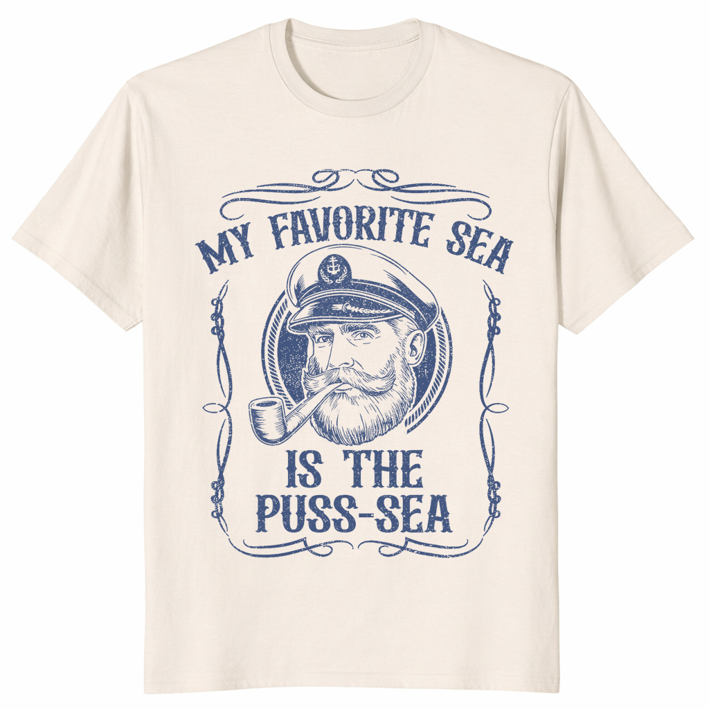 Funny inappropriate shirt in natural