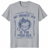 Funny inappropriate shirt in sport grey