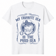 Funny inappropriate shirt in white