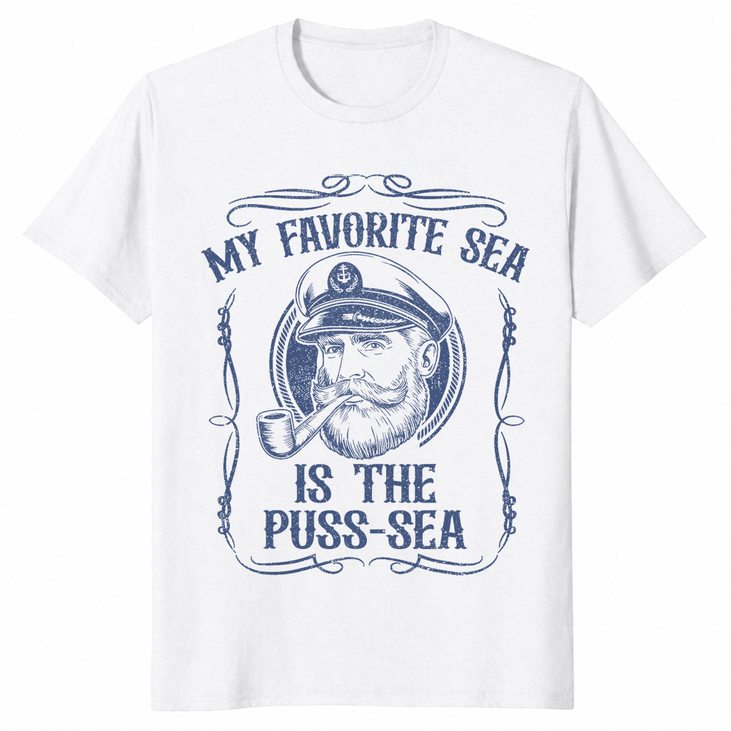 Funny inappropriate shirt in white